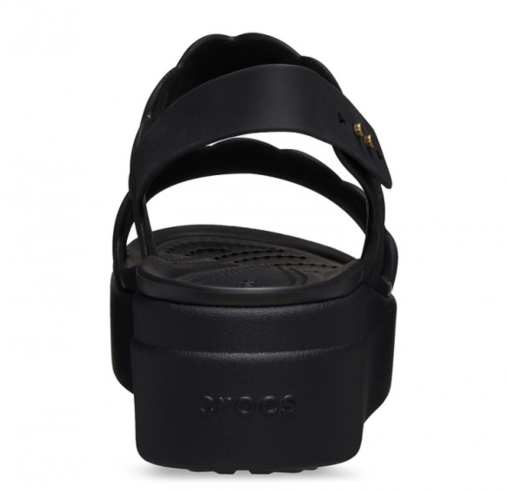 CROCS BROOKLYN LOW WEDGE BLACK 206453-060 (copy)