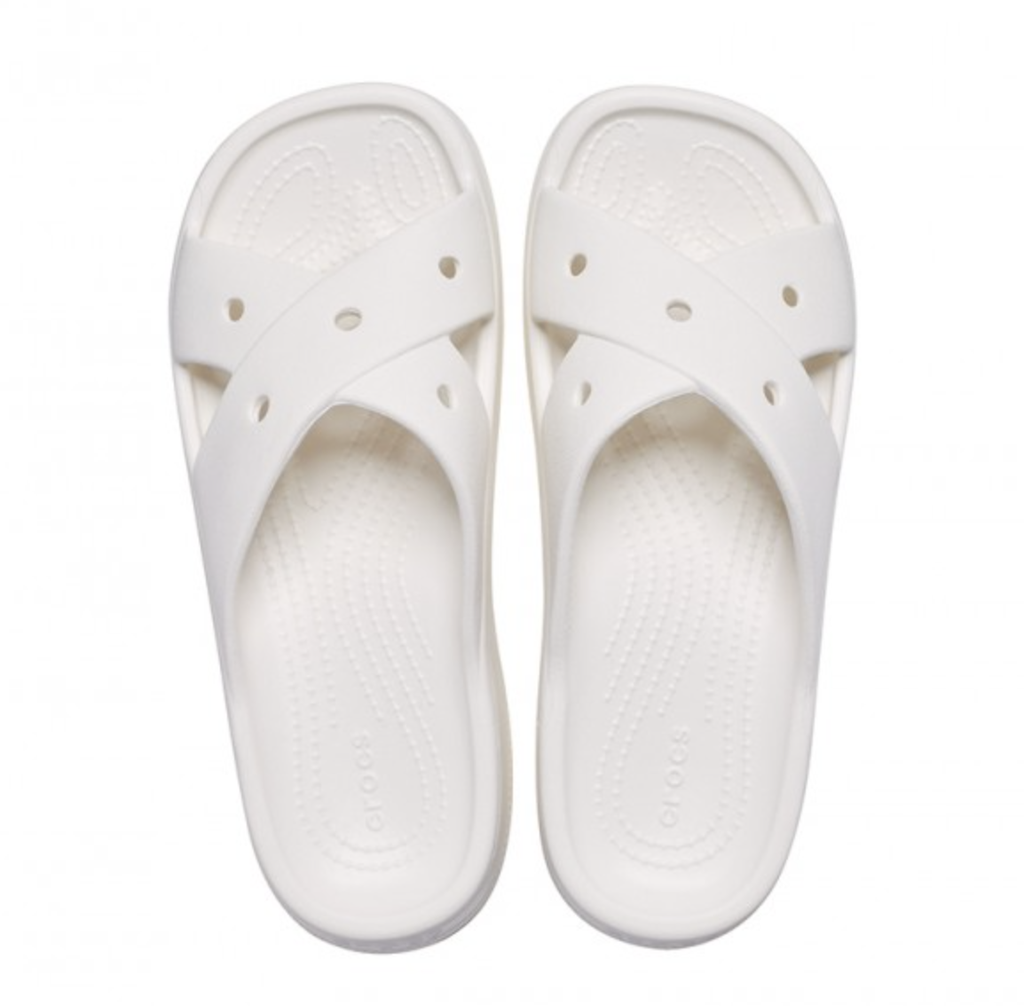 CROCS BROOKLYN LOW WEDGE BLACK 206453-060
