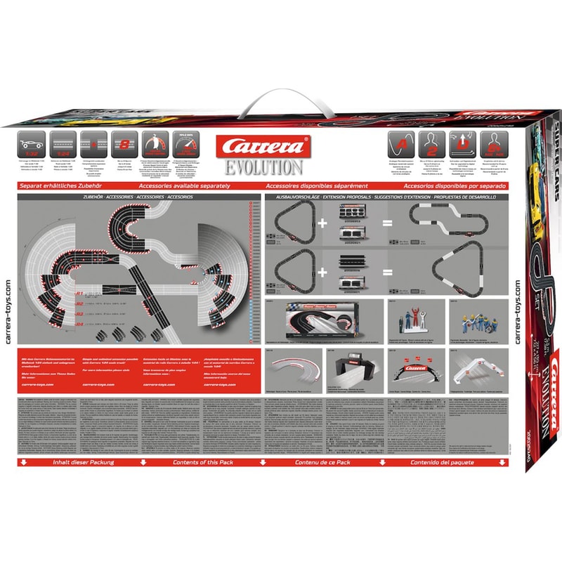 CARRERA SLOT EVOLUTION SUPER CARS