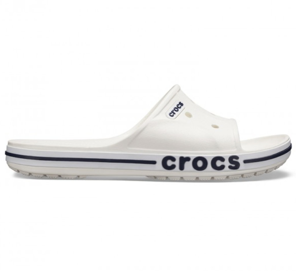 CROCS BAYABAND SLIDE WHITE 205392-126
