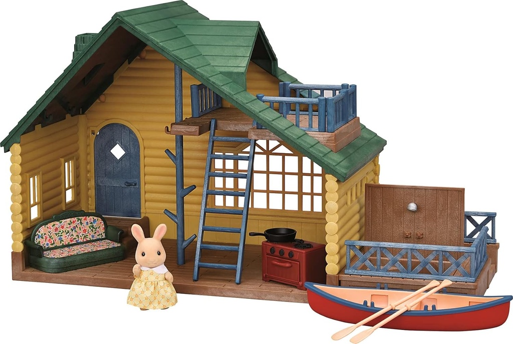 SYLVANIAN FAMILIES LOG CABIN GIFT SET 5610