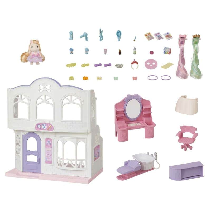 SYLVANIAN FAMILIES PONY'S STYLISH HAIR SALON
