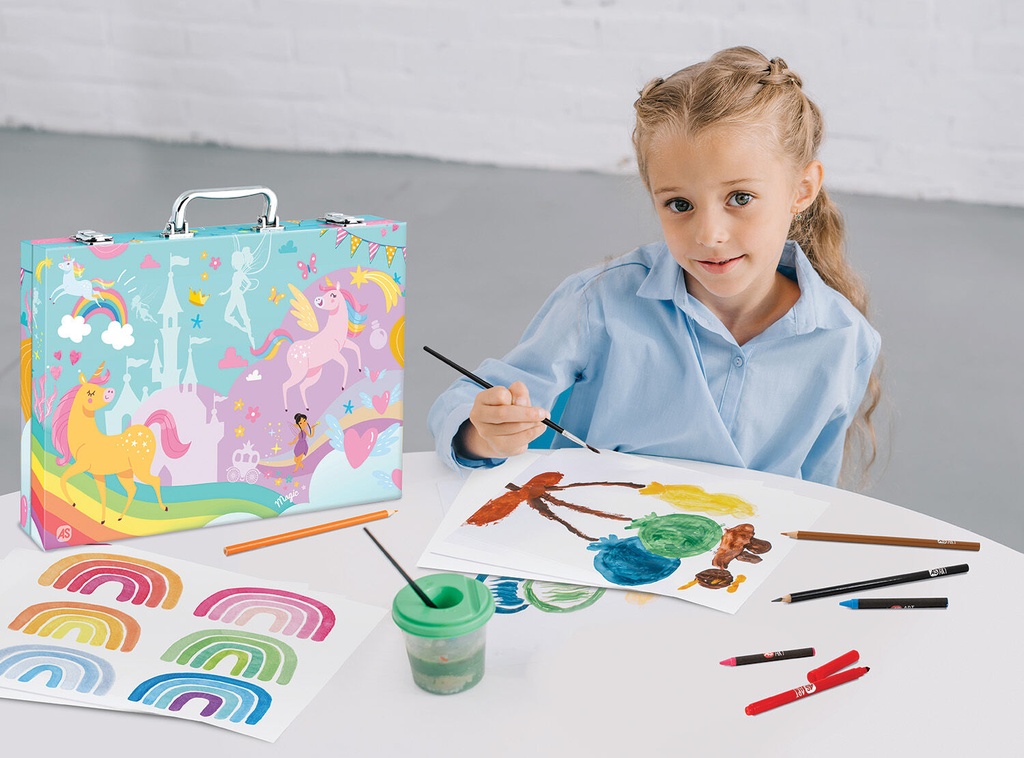 ART CASE DELUXE UNICORN