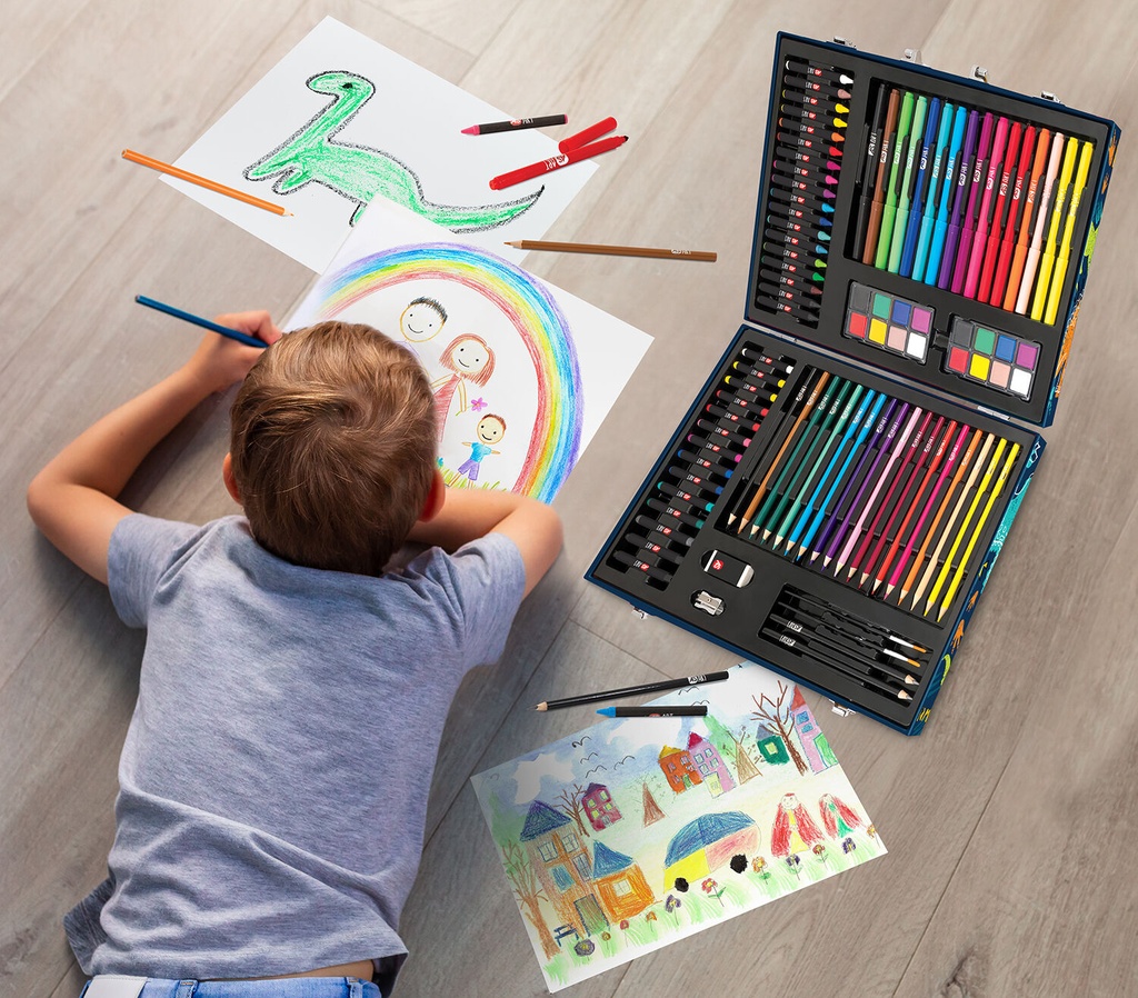 ART CASE DELUXE DINOSAURE