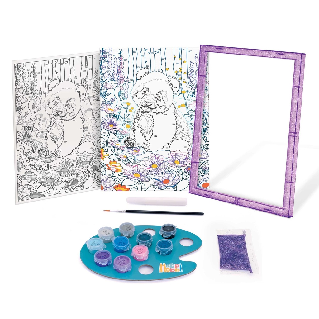 PAINT & FRAME DREAMY PANDA