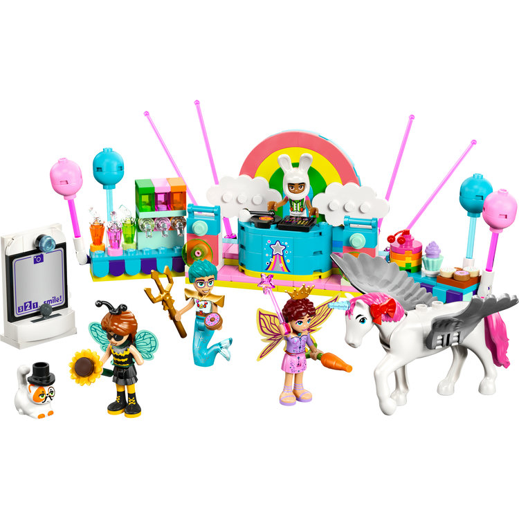 LEGO 42661 COSTUME PARTY WITH UNICORN &
FAIRY