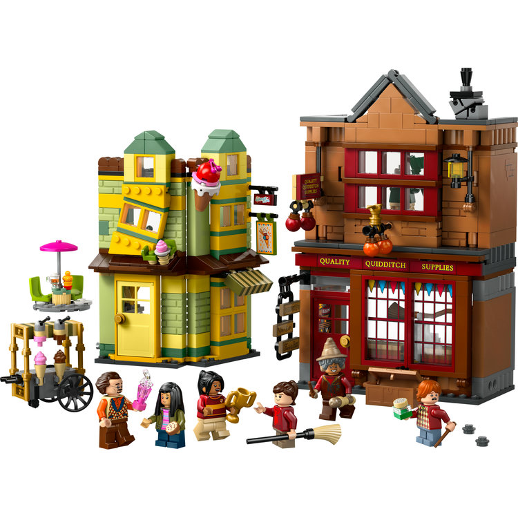 LEGO 76452 QUALITY QUIDDITCH™ SUPPLIES &
ICE CREAM