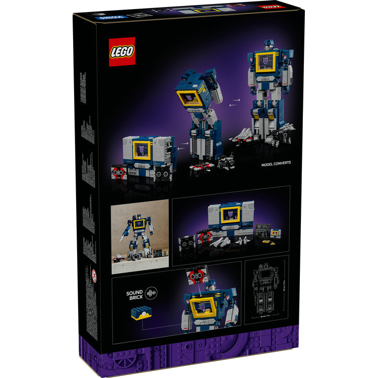 LEGO 10358 TRANSFORMERS: SOUNDWAVE