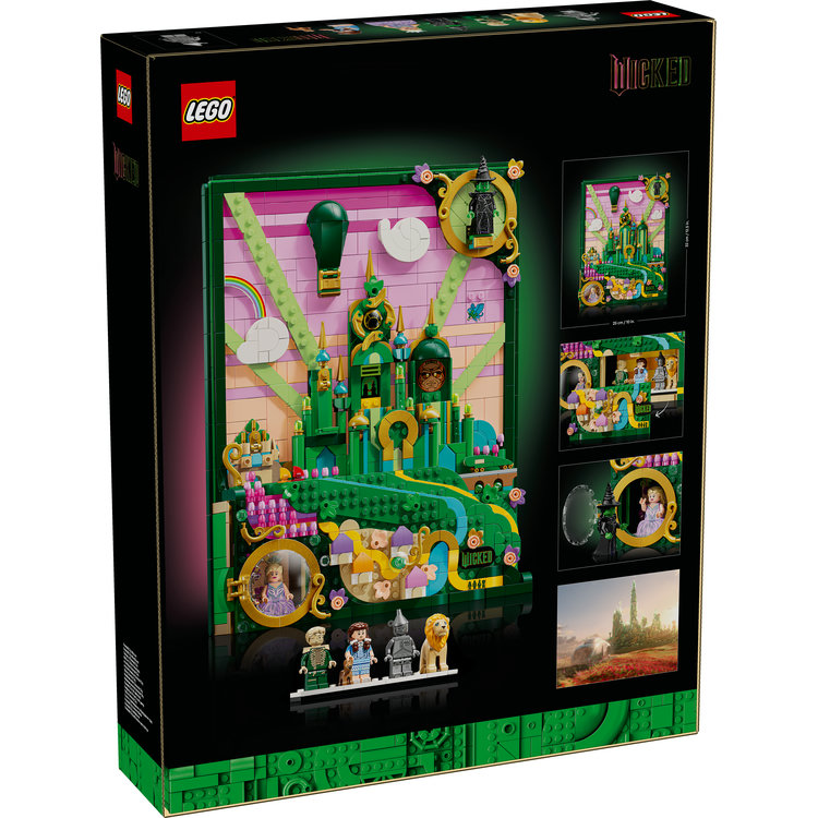 LEGO 75685 EMERALD CITY WALL ART