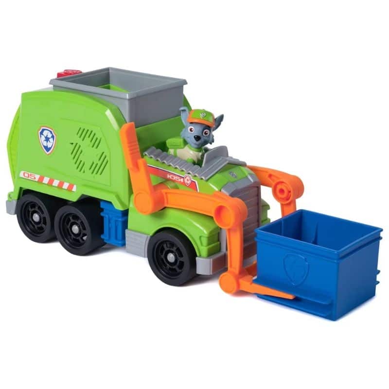 PAW PATROL ROCKY CRUSH N ROLL RECYCLING TRUCK