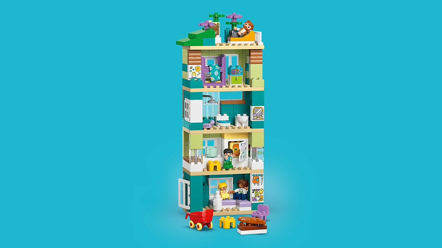 LEGO 10470 3 IN 1 MODERN FAMILY HOUSE WITH FIGURES
