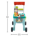 FISHER PRICE JLM95 4-IN-1 SNACK CART WALKER