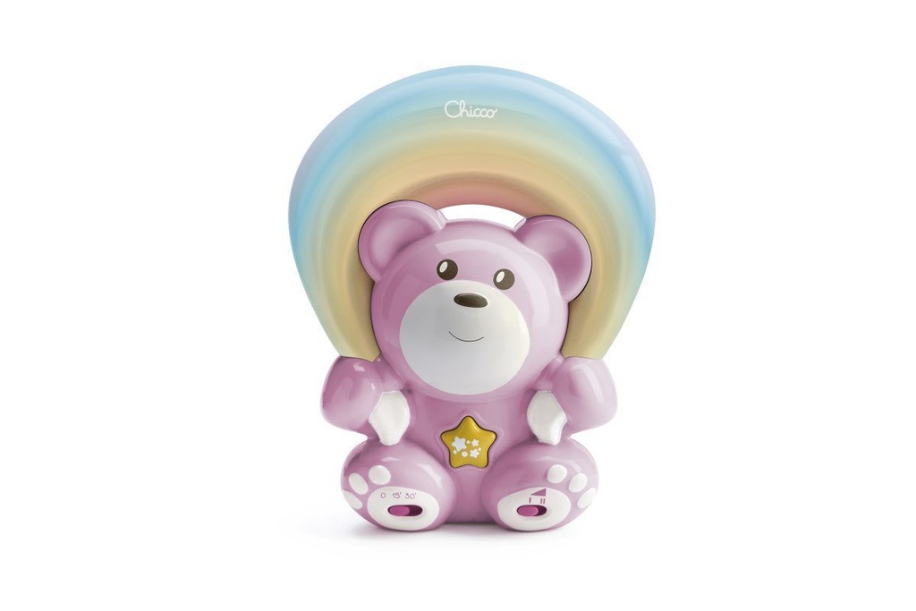 CHICCO RAINBOW BEAR PINK
