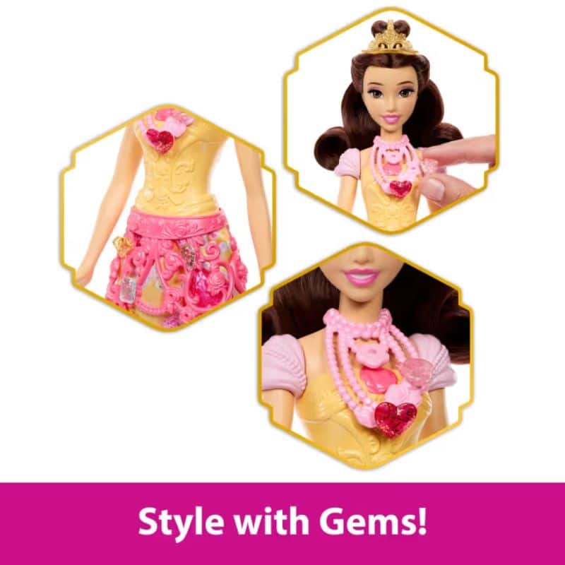 DISNEY PRINCESS JHL51 JEWEL REVEAL BELLE