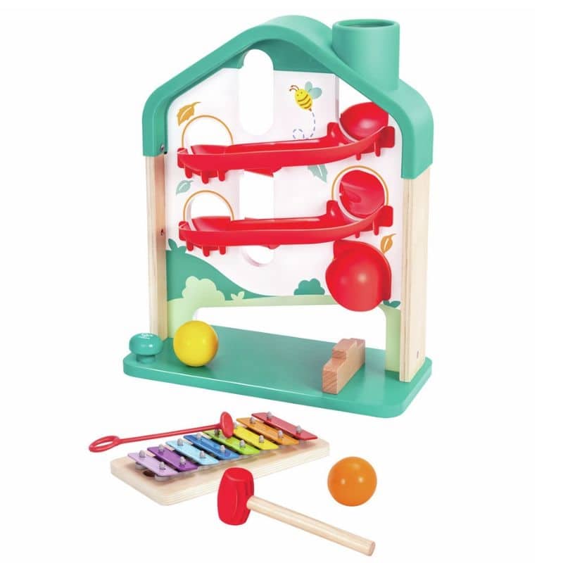 HAPE E0512 MELODY MANSION BALL RUN