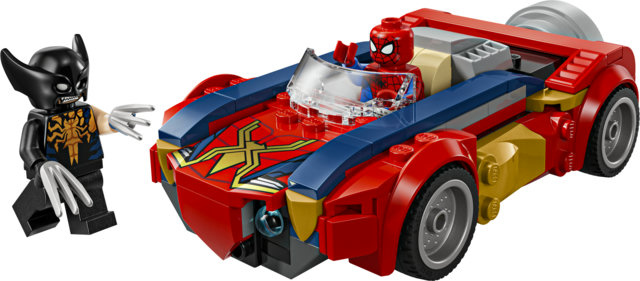 LEGO 76336 SPIDER-MAN CAR VS. VENOMIZED
WOLVERINE