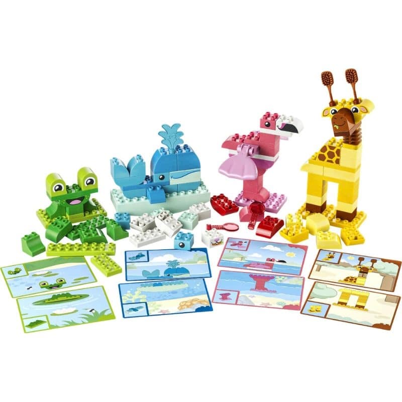 LEGO 10472 ANIMAL BUILDING GAME