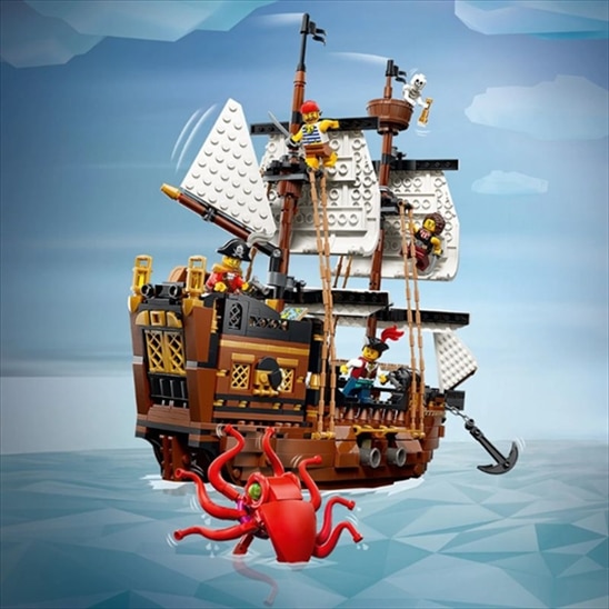 LEGO 31387 ICONIC PIRATE SHIP