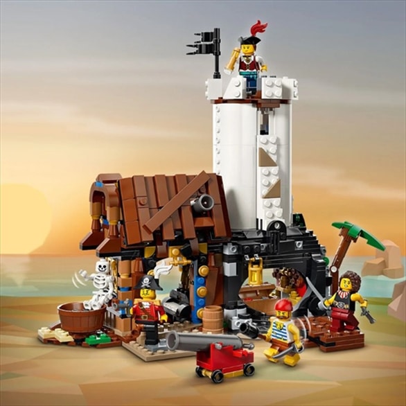 LEGO 31387 ICONIC PIRATE SHIP