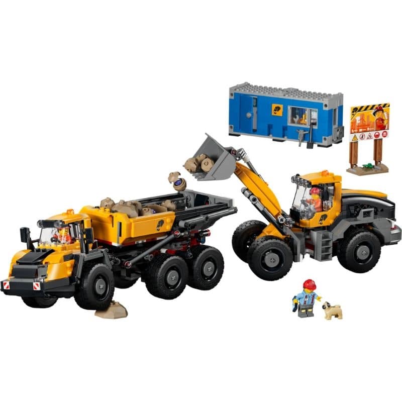 LEGO 60494 DUMP TRUCK & FRONT END LOADER