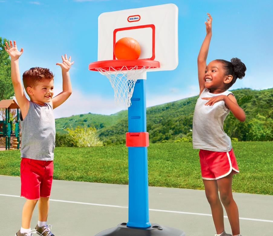 LITTLE TIKES BASKETBALL SET TOTSPORTS