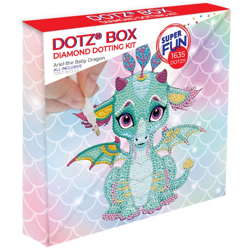 DIAMOND DOTZ BOX DBX.010 ARIEL THE BABY DRAGON