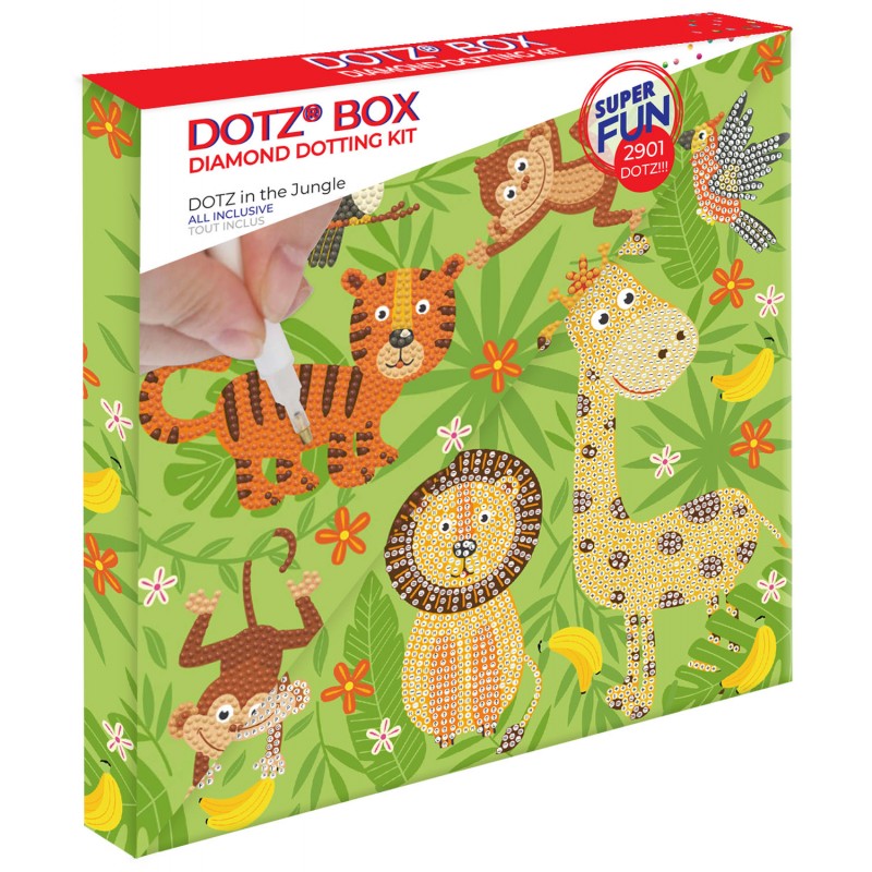 DIAMOND DOTZ BOX DBX.027 IN THE JUNGLE