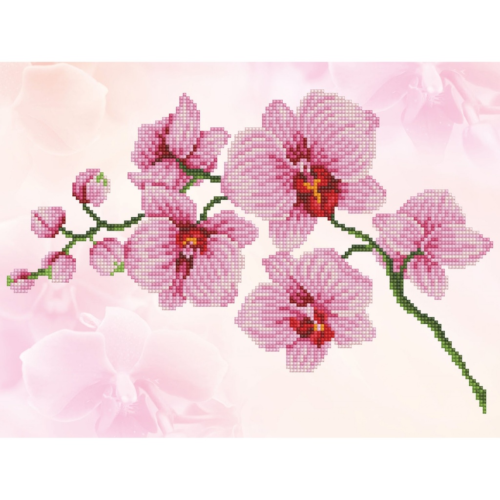 DIAMOND DOTZ DD6.034 ORCHID SPRAY