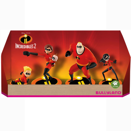 BULLYLAND INCREDIBLES 4-PACK
