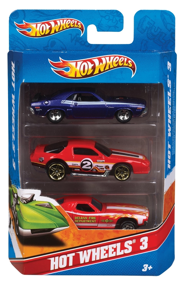 H/W K5904 HOT WHEELS 3 PCS