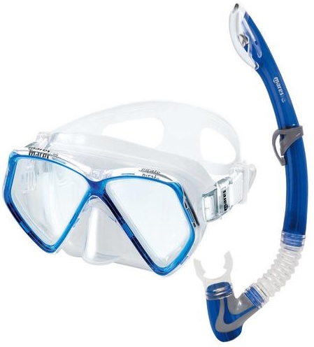 MARES MASK SET PIRATE BLUE JUNIOR