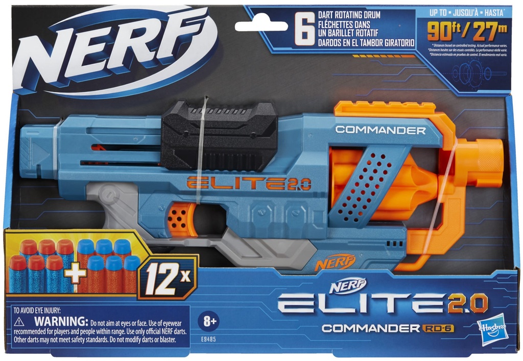 NERF E9485 ELITE 2.0 COMMANDER