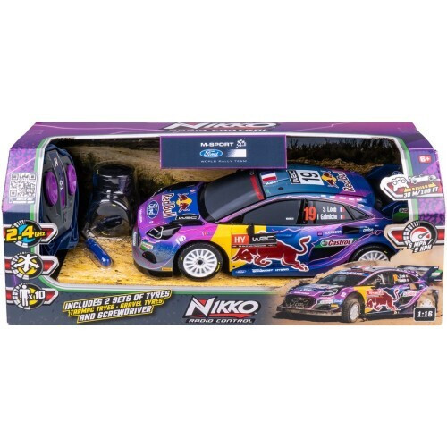 NIKKO R/C RED BULL NIGHT MODE 1/16 10400