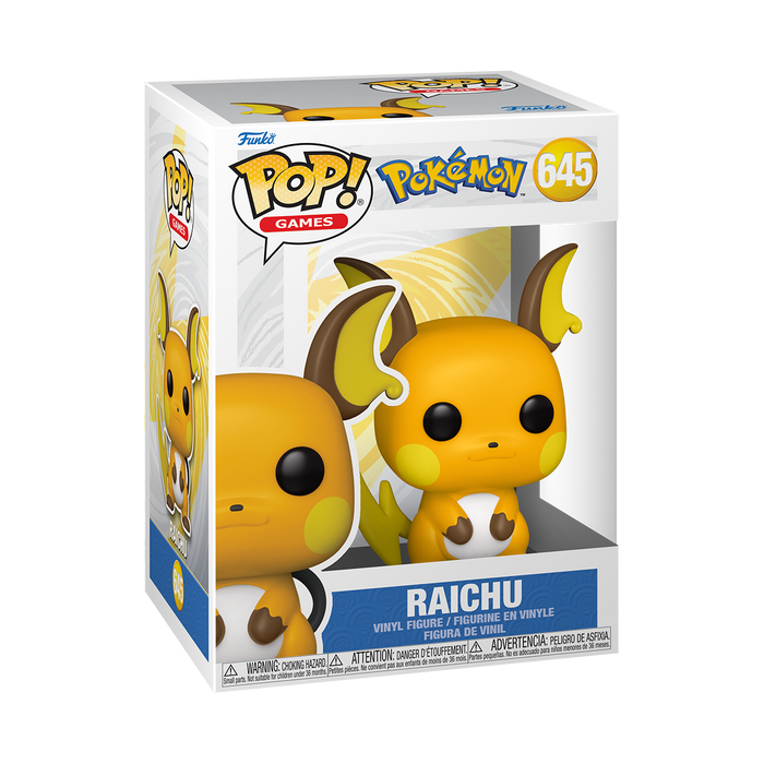 POP POKEMON RAICHU #645