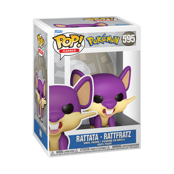 POP POKEMON RATTATA #595