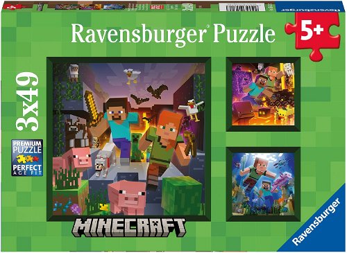 R/BURGER PUZZLE 3X49 PCS