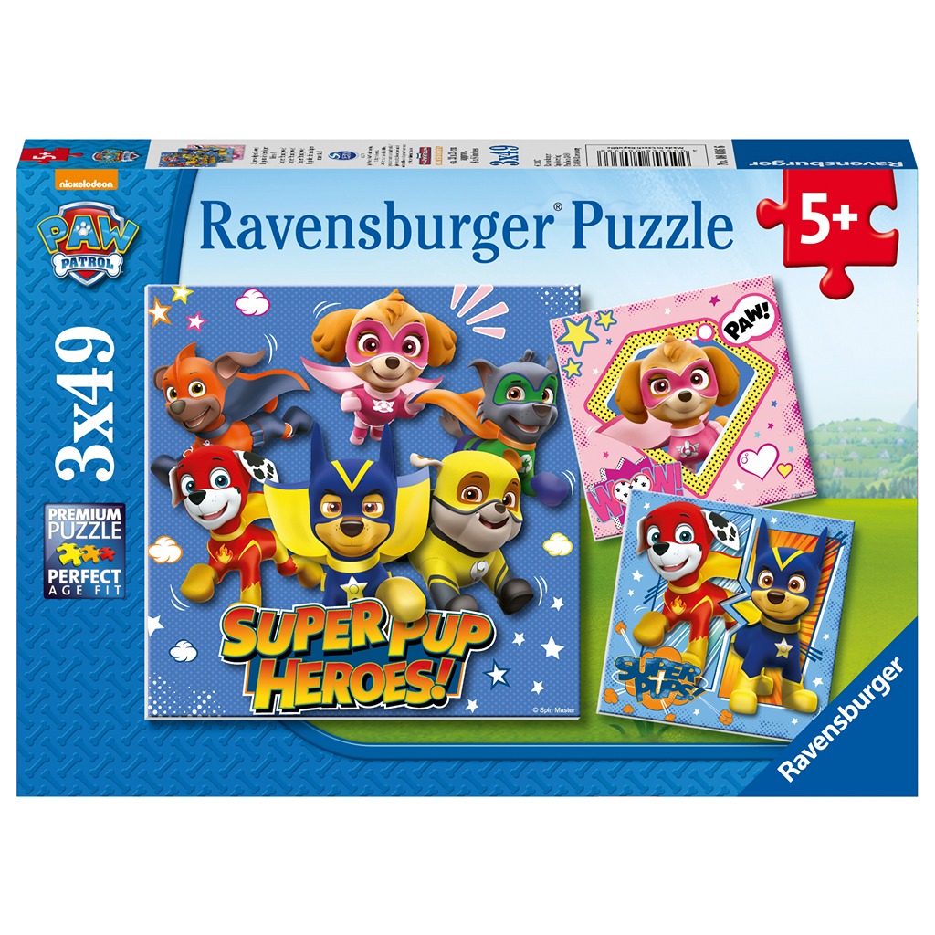 R/BURGER PUZZLE3X49 PCS