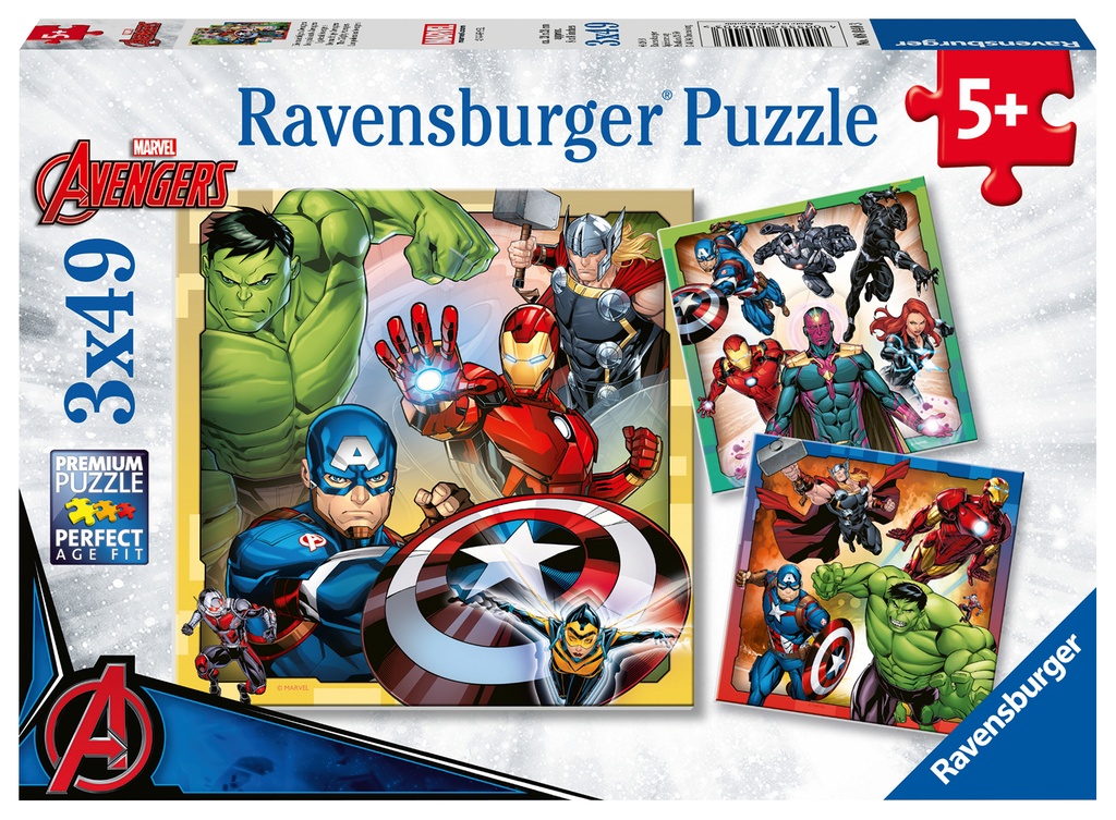 R/BURGER PUZZLE 3X49 PCS