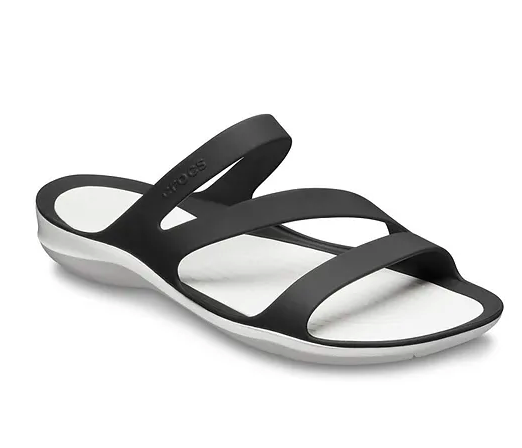 CROCS SWIFTWATER SANDAL BLACK 203998-066