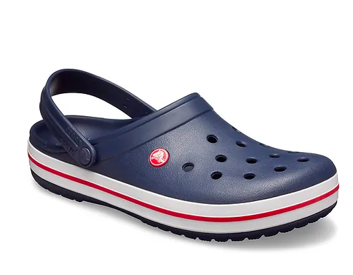 CROCS CROCBAND CLOG NAVY RED 11016-485