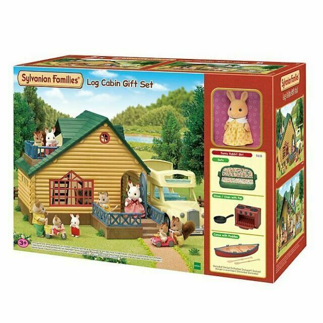 SYLVANIAN FAMILIES LOG CABIN GIFT SET 5610