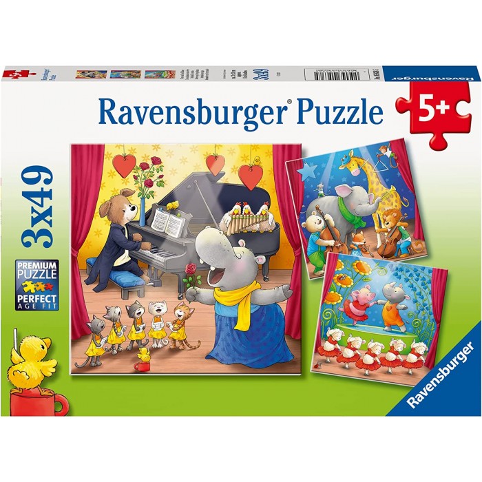 R/BURGER PUZZLE 3X49 PCS