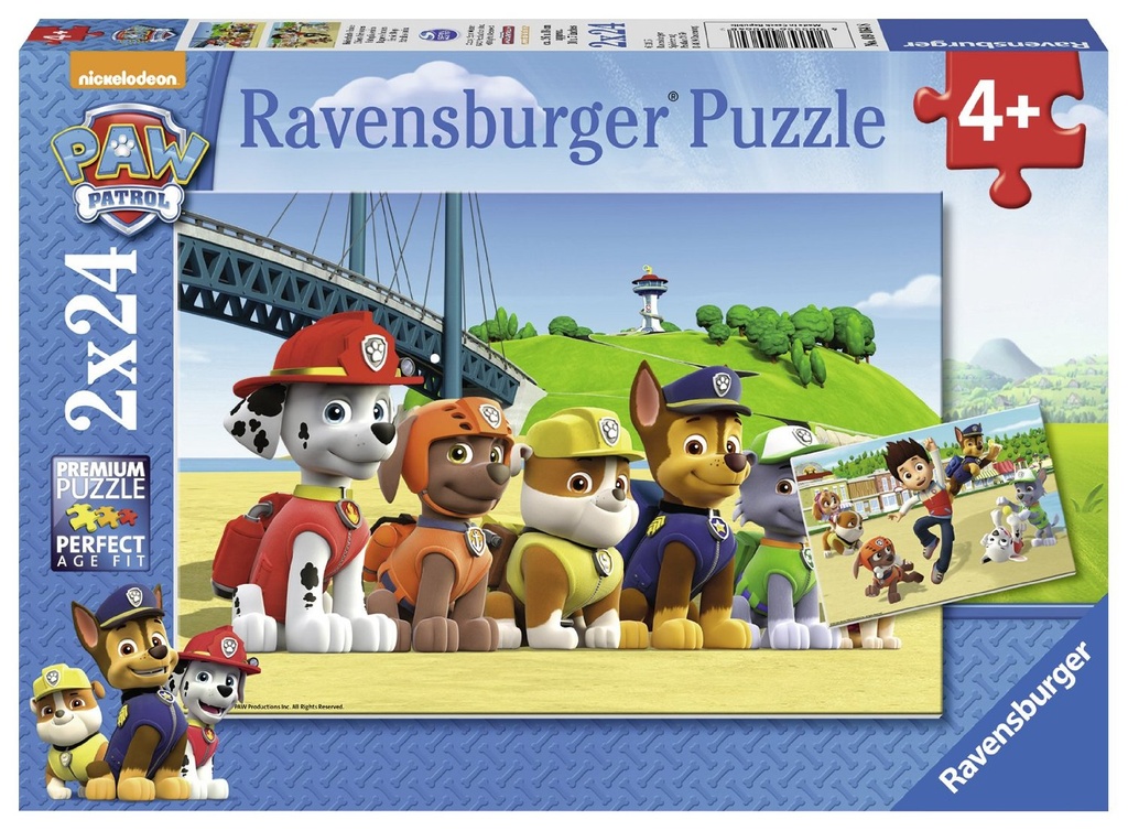R/BURGER PUZZLE 2X24 PCS
