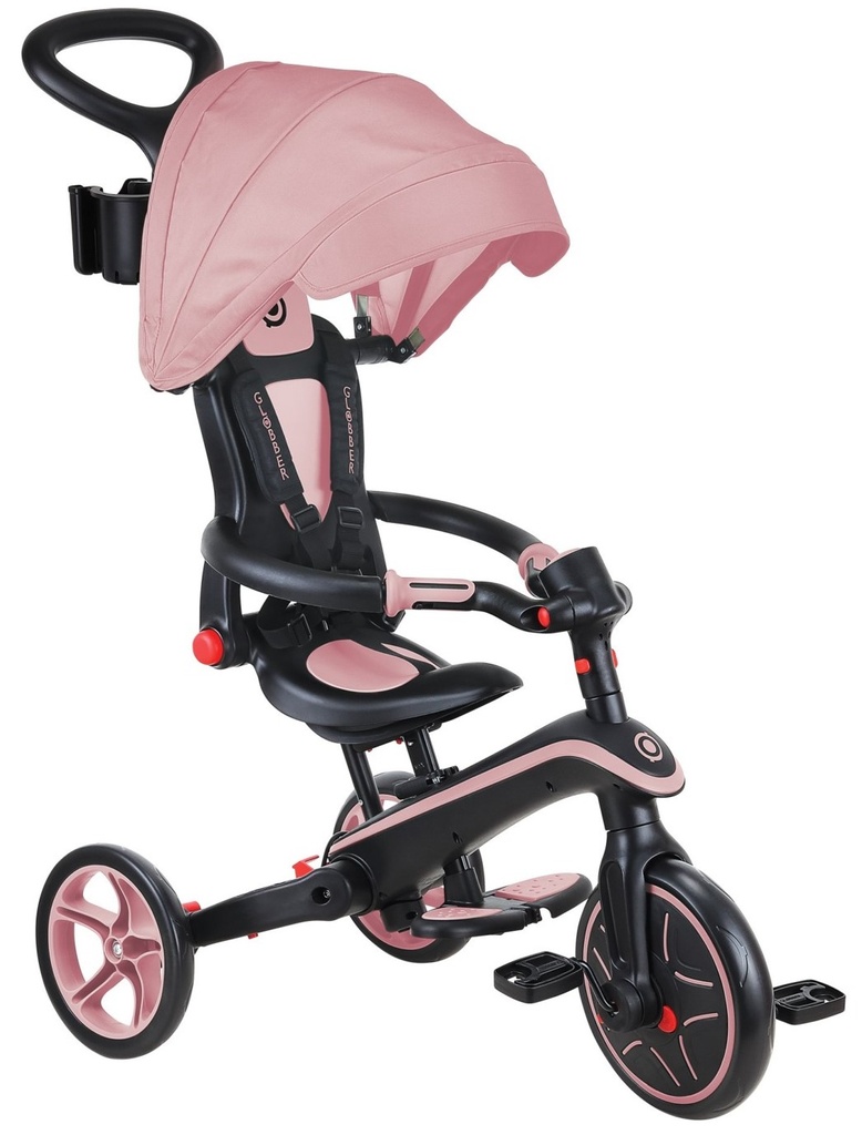 GLOBBER EXPLORER TRIKE FOLDABLE PINK