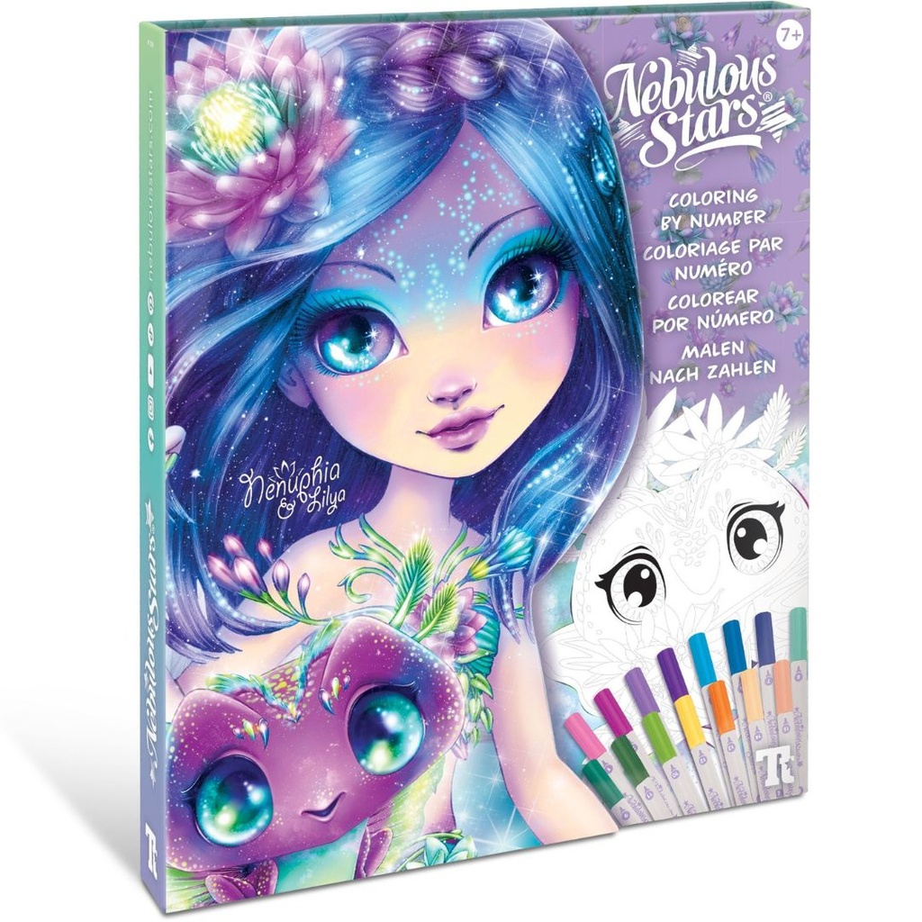 NEBULOUS COLOR BY NUMBER