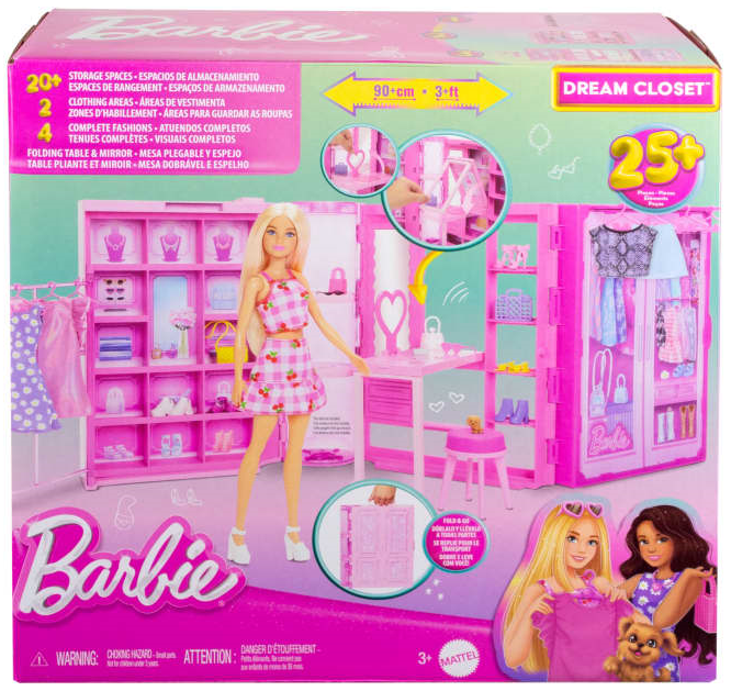 BARBIE HXD59 DREAM CLOSET