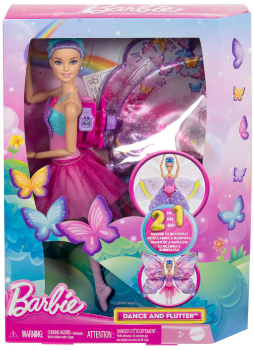 BARBIE HXJ10 DANCE & FLUTTER BUTTERFLY