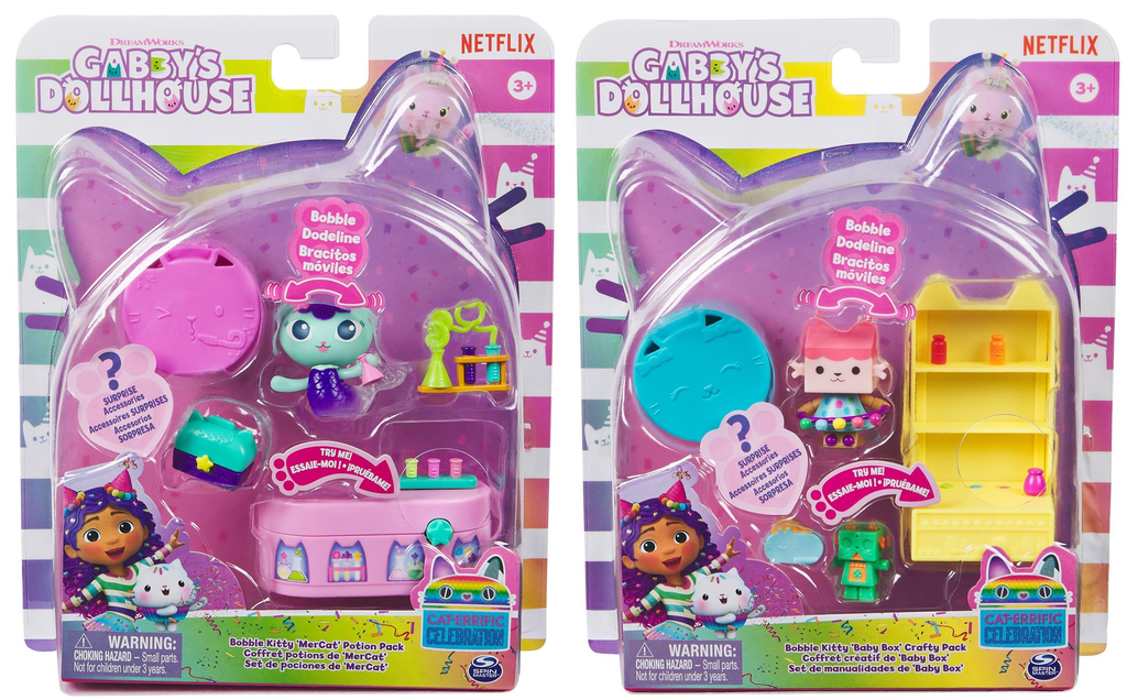 GABBY'S DOLLHOUSE CAT-ERRIFIC CELEBRATION ASST