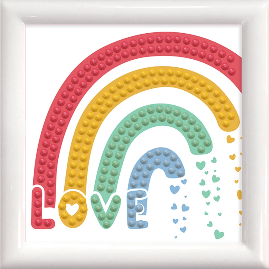 DIAMOND DOTZ LOVE RAINBOW