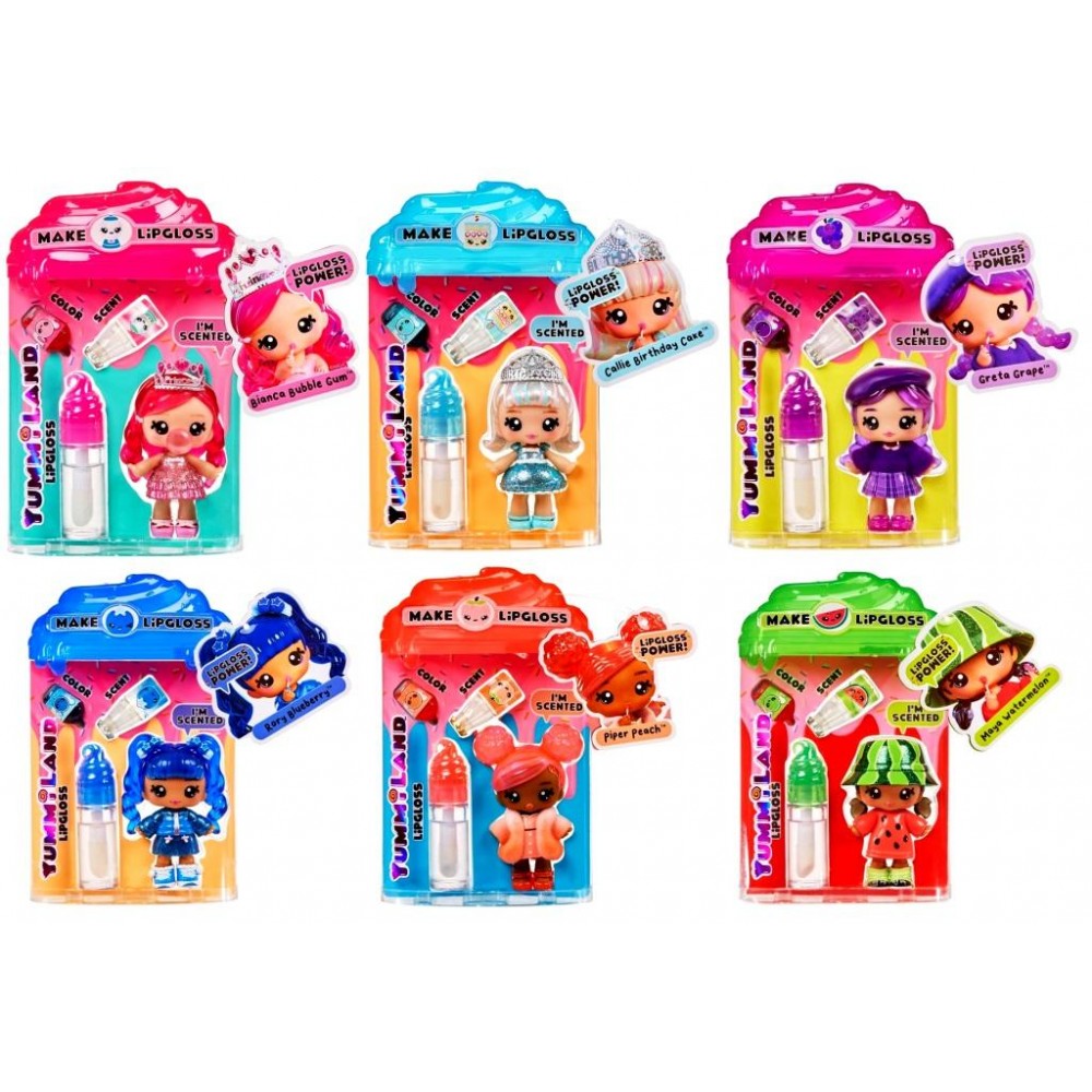 YUMMILAND LIPGLOSS DOLL ASST